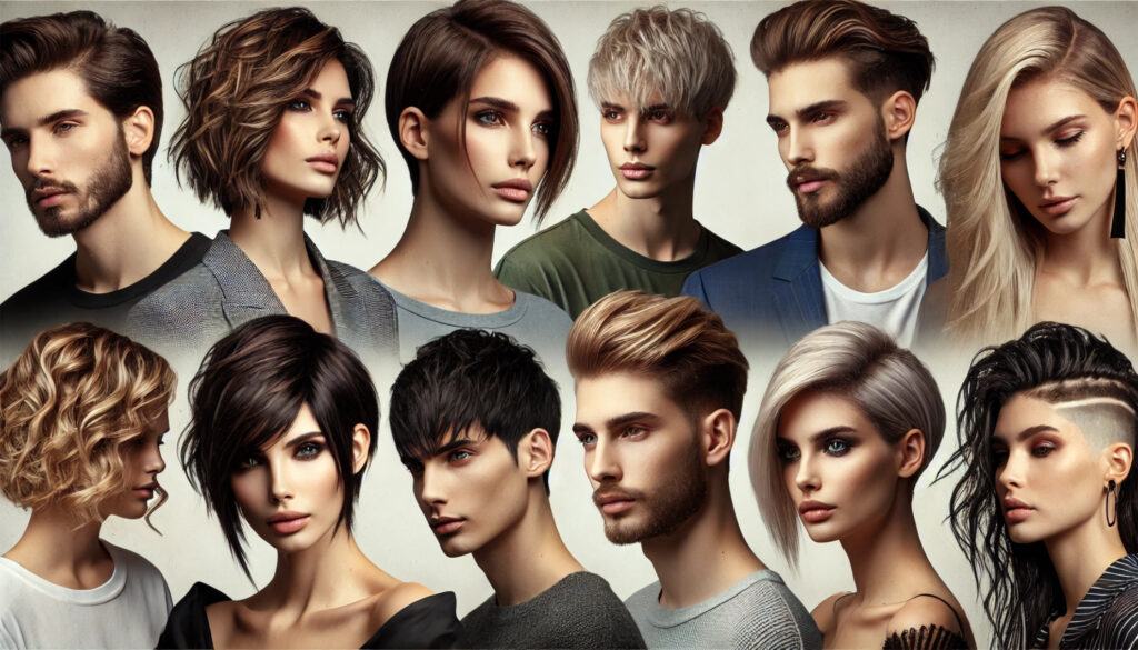 salon fryzjerski - zabiegi na włosy