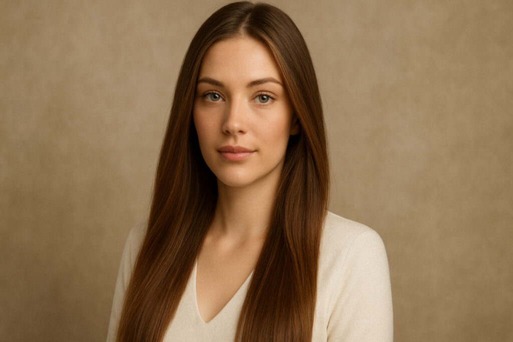 kobieta z długimi włosami - jak dbać o długie włosy?